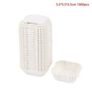 500/1000Pcs Square Cupcake Liners Baking Cups Pan Liners Paper Baking Cup For Cupcakes Cup Liners Party Supplies